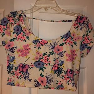 Floral Crop Top